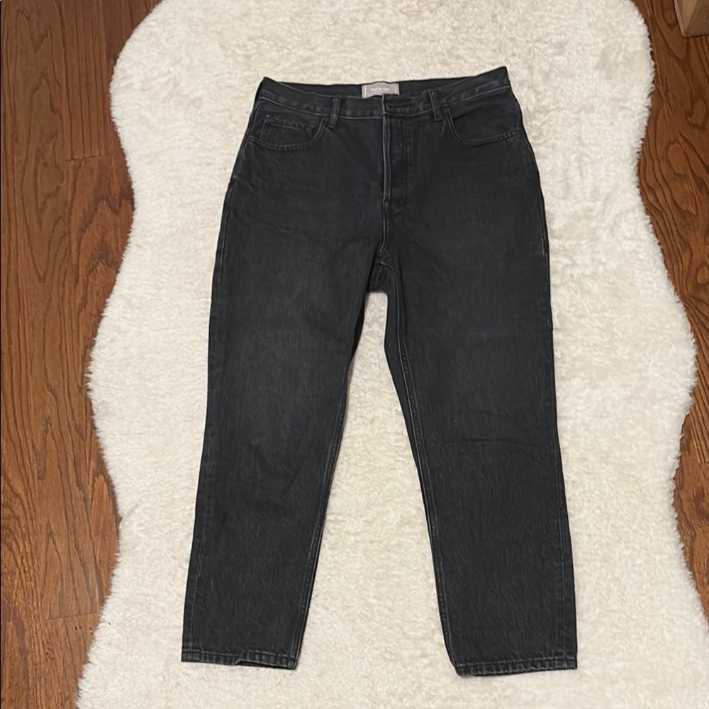 Everlane The Cheeky Black Boyfriend Jean